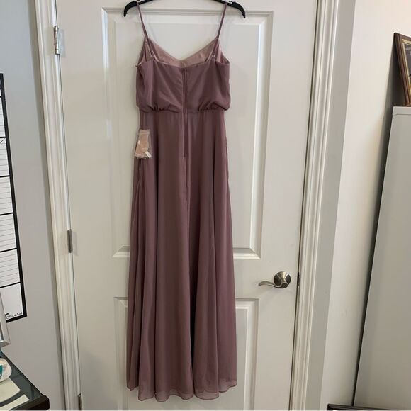 Birdy Grey GWENNIE DRESS XS Dark Mauve Wedding Formal Event Party Dress - Picture 7 of 16